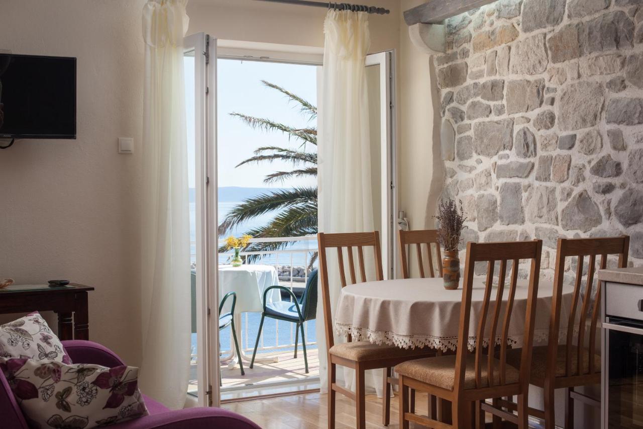 Apartman Vite Podgora Bagian luar foto